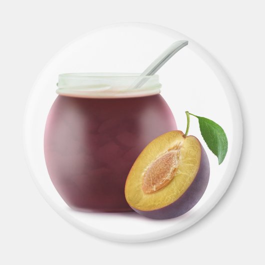 Pflaume Magnet (Vorne)