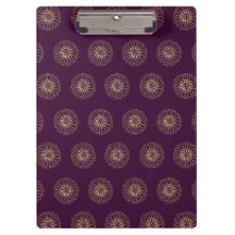 Pflaume | Medaillons mit goldenen Zinnienblüten