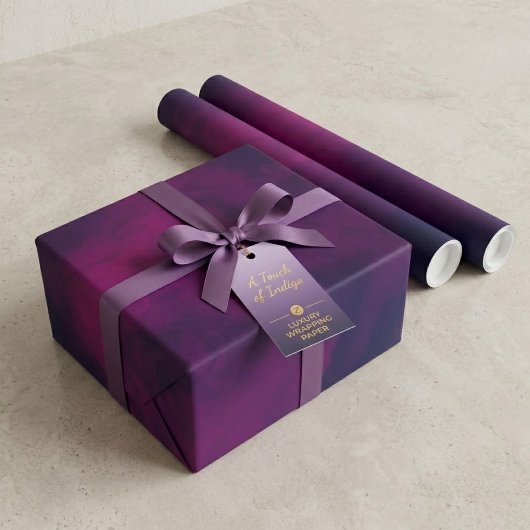 Pflaume Noir Dunkle Gotik Geschenkpapier
