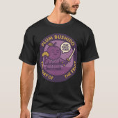 Pflaume Perfekter Ehren Samurai Frucht T-Shirt (Vorderseite)