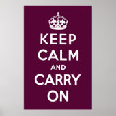 Pflaume Poster (Vorne)