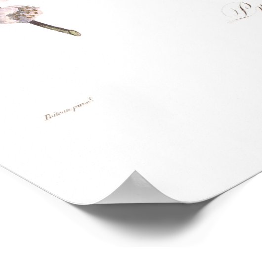 Pflaume Poster (Ecke)