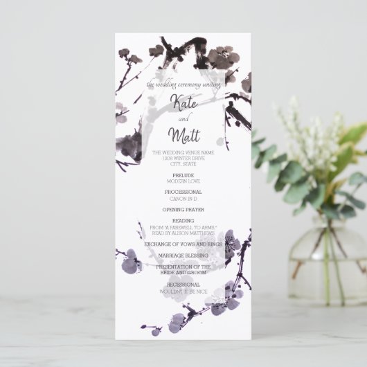 Pflaume sumie (Stehend Vorderseite)