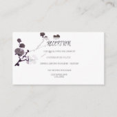 Pflaume sumie begleitkarte (Vorderseite)