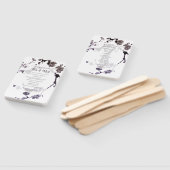 Pflaume sumie fächer (Non-assembled)