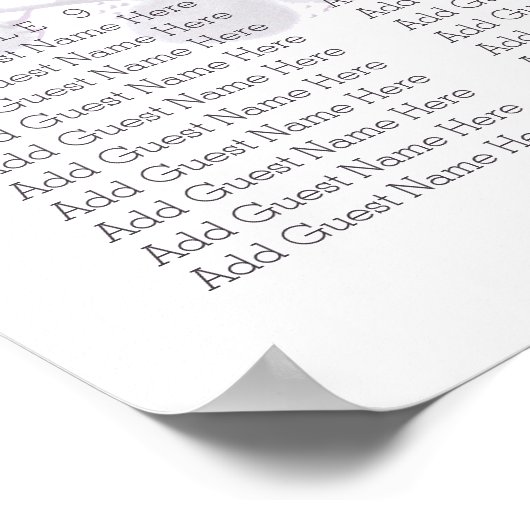 Pflaume sumie poster (Ecke)