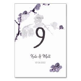 Pflaume sumie tischnummer