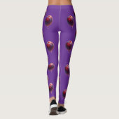 Pflaume Süß Leggings (Rückseite)