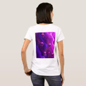 Pflaume Süßer Wasserfall T-Shirt (Schwarz voll)