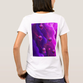 Pflaume Süßer Wasserfall T-Shirt