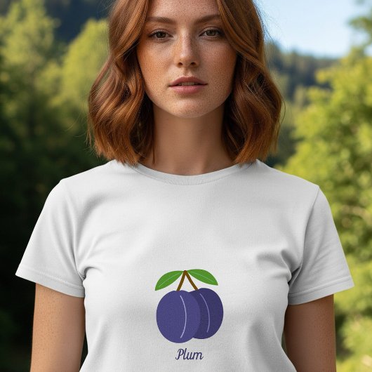 Pflaume T-Shirt
