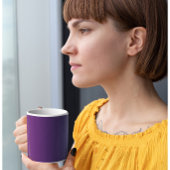 Pflaume Twilight - Elegante Pflaumenblauer Tasse