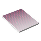 Pflaume und Streifen aus rotem Süßigkeiten Notizblock (angewinkelt)