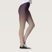 Pflaume und Taupe Leggings (Rechts)