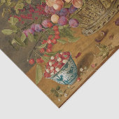 Pflaumen, Aprikosen, Kirschen und Johannisbeeren i Seidenpapier (Ausschnitt)