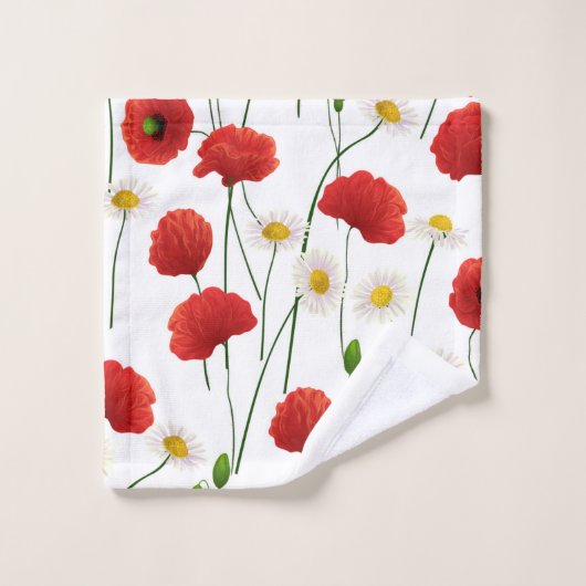 Pflaumen Badhandtuch Set (Waschlappen)