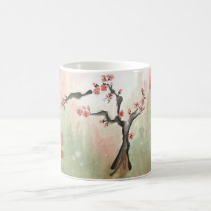 Pflaumen-Baum-Kaffee-Tasse Kaffeetasse