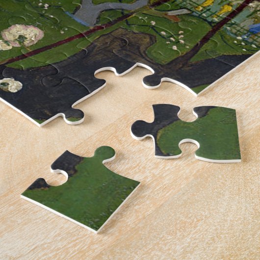 Pflaumen-Baum-Kunstwerk Vincent van Goghs Puzzle (Seite)