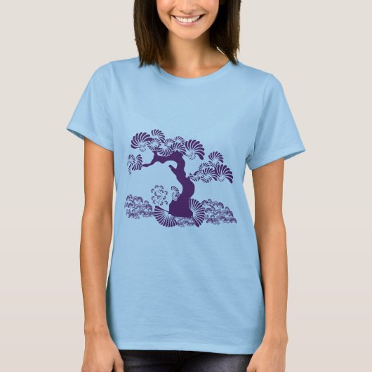 Pflaumen-Baum T-Shirt (Vorderseite)
