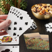 Pflaumen (Bläserszene) (Feld Blume) Spielkarten (In Situ)