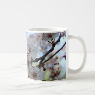 Pflaumen-Blüten Kaffeetasse