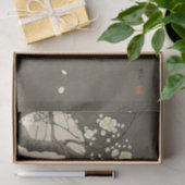 Pflaumen-Blüten nachts durch Ohara Koson elegant Seidenpapier (Geschenk)