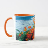 Pflaumen entlang der Pazifikküste bei Big Sur Tasse (Links)