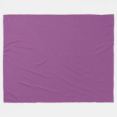 Pflaumen-Fleece-Decke Fleecedecke (Vorderseite (Horizontal))