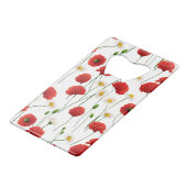 Pflaumen Geldbeutel Flaschenöffner (Rückseite Schrägansicht)