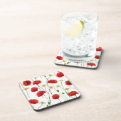 Pflaumen Getränkeuntersetzer (Rechte Seite)