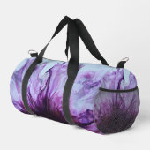 Pflaumen Gorgeous Print Cut Sew Bag Duffle Bag (Rechte Ecke)