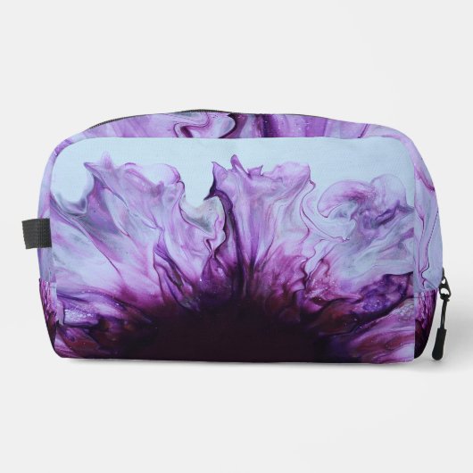 Pflaumen Gorgeous Print Cut Sew Tasche (Vorderseite)