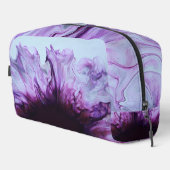 Pflaumen Gorgeous Print Cut Sew Tasche (Rechte Ecke)