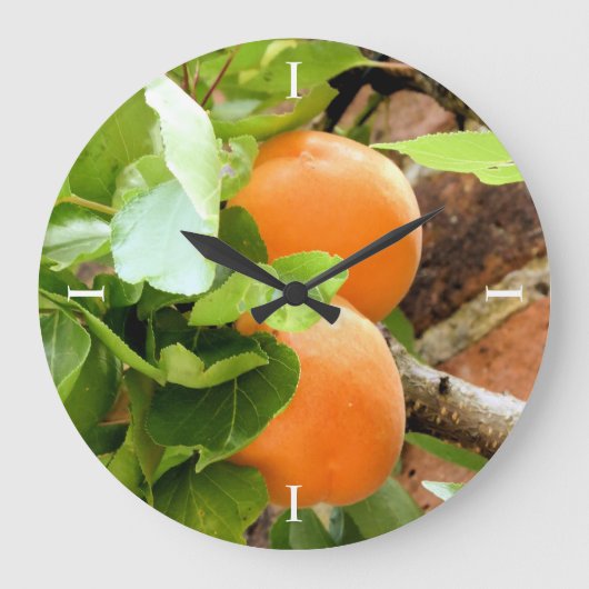 PFLAUMEN GROßE WANDUHR (Vorderseite)