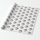 Pflaumen Hochzeit Brausebad Geschenkpapier (Ungerollt)