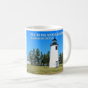 Pflaumen-Insel-Leuchtturm, Massachusetts-Tasse Kaffeetasse