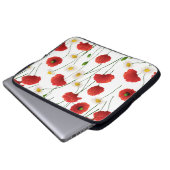Pflaumen Laptopschutzhülle (Vorne Knopf)