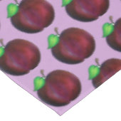 Pflaumen Reif Sommer Lila Pflaumenfrucht Printwerb Tischdecke (Schrägansicht)