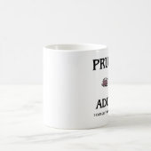 Pflaumen-Süchtiger Kaffeetasse (Mittel)