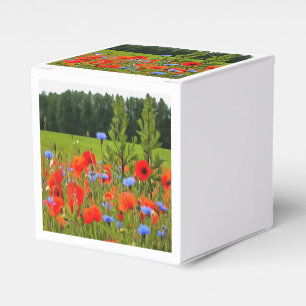 Pflaumen und Blumen Realistische Landschaft Kunst Geschenkschachtel