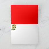 Pflaumen und Cornblumen - ganz nach Ihren Wünschen Dankeskarte (Innenseite)