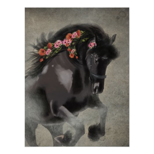 Pflaumen und die Friesian - Poster (Vorderseite)