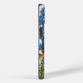 Pflaumen und Kornblumen Case-Mate iPhone Hülle (Rückseite / Rechts)