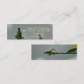 Pflaumen und Schatten (5) Mini Visitenkarte (Vorne/Hinten)