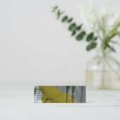 Pflaumen und Schatten (8) Mini Visitenkarte (Stehend Vorderseite)