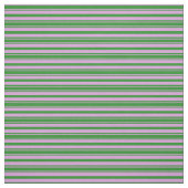 Pflaumen und waldgrüne Linien Stoff (Muster)