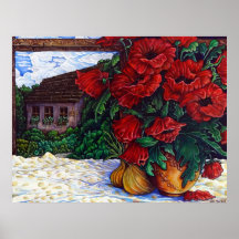 Pflaumen und Zwiebeln