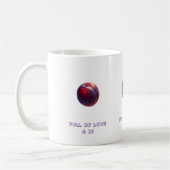 Pflaumen Valentines Kaffeetasse (Links)