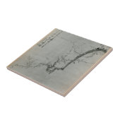 Pflaumen Zweig - Yi Yuwon Fliese (Seite)