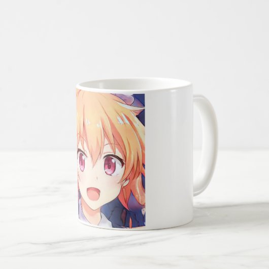Pflaumenaugen aus Anime Kaffeetasse (VorderseiteRechts)